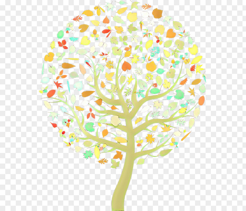 Yellow Tree Plant PNG