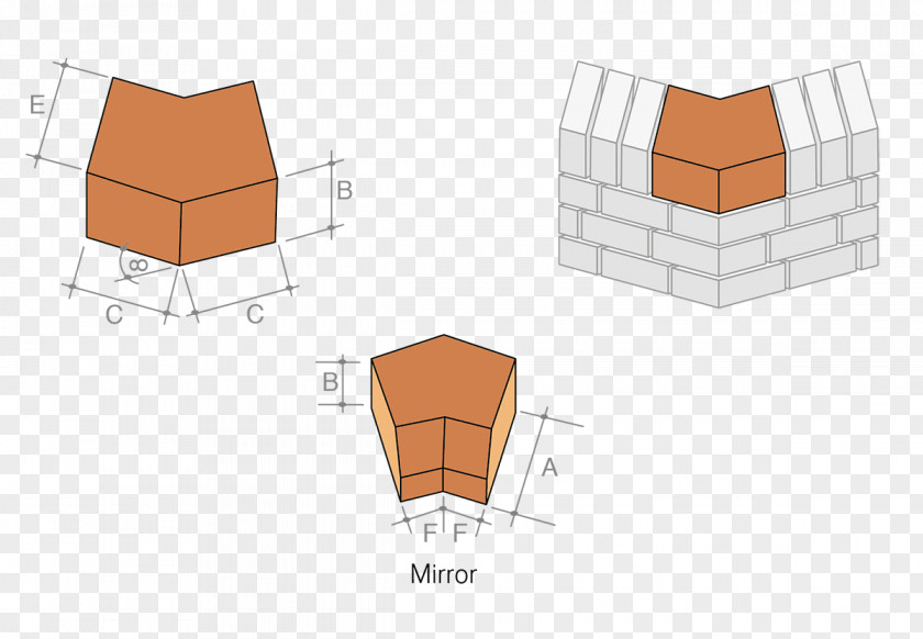 Angle Internal Template Brick PNG