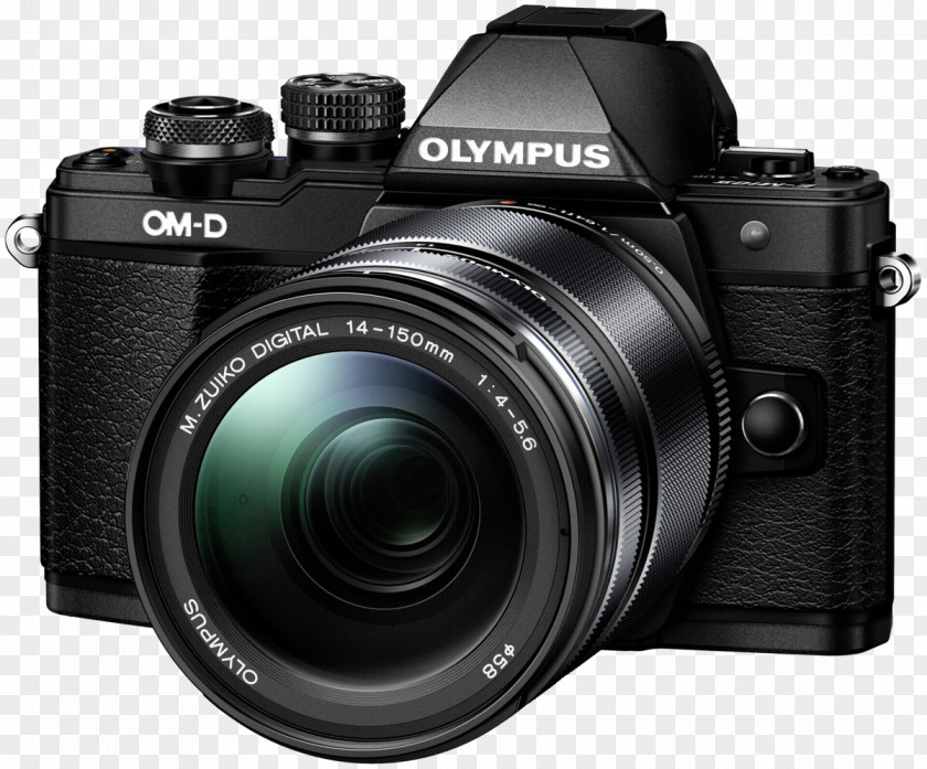 Body Mark Olympus OM-D E-M10 II E-M5 Mirrorless Interchangeable-lens Camera PNG