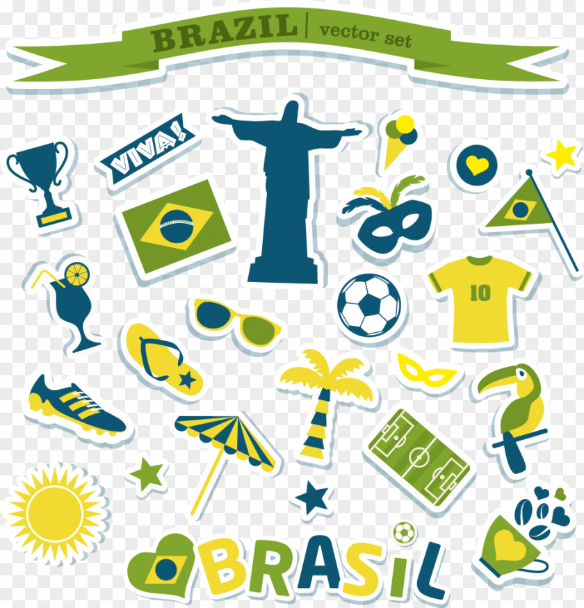 Brazil Rio Olympics Decorative Elements Icon PNG