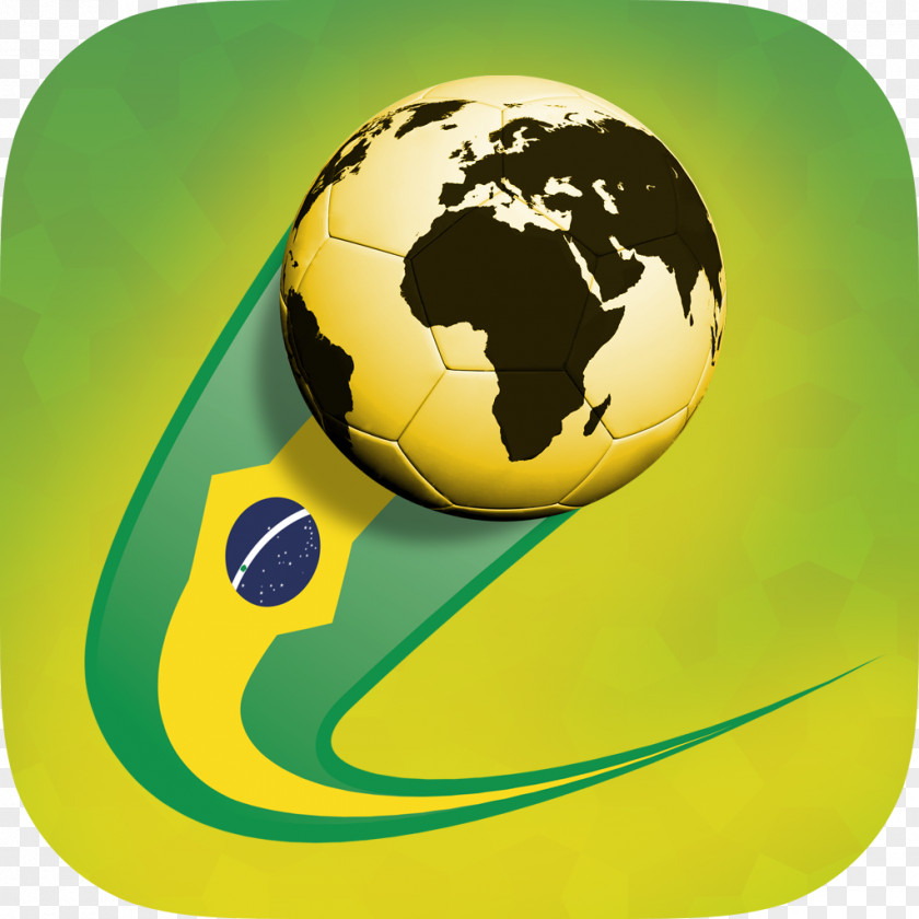 Brazil World Cup Map Globe PNG