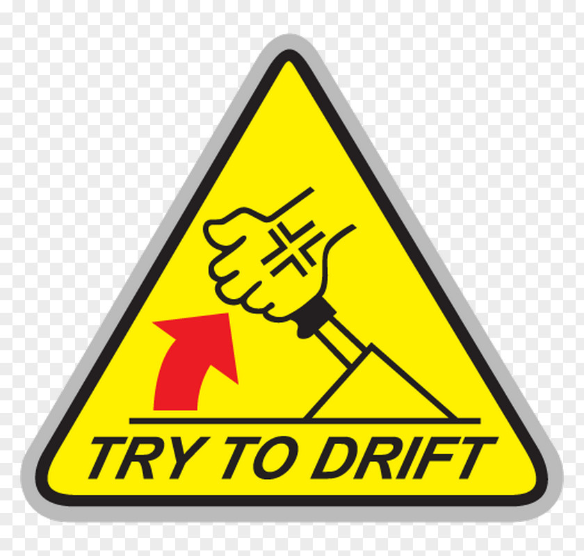 Drift Decal Bumper Sticker Drifting Car PNG