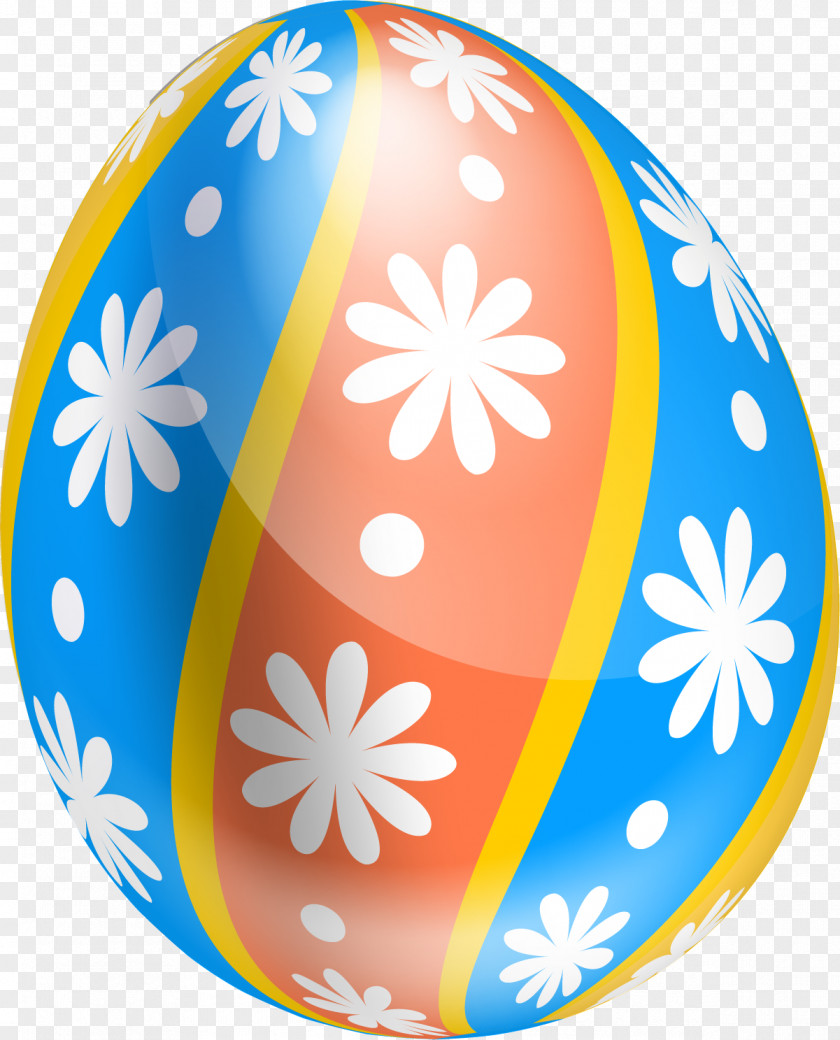 Hand Painted Colorful Eggs Easter Clip Art PNG