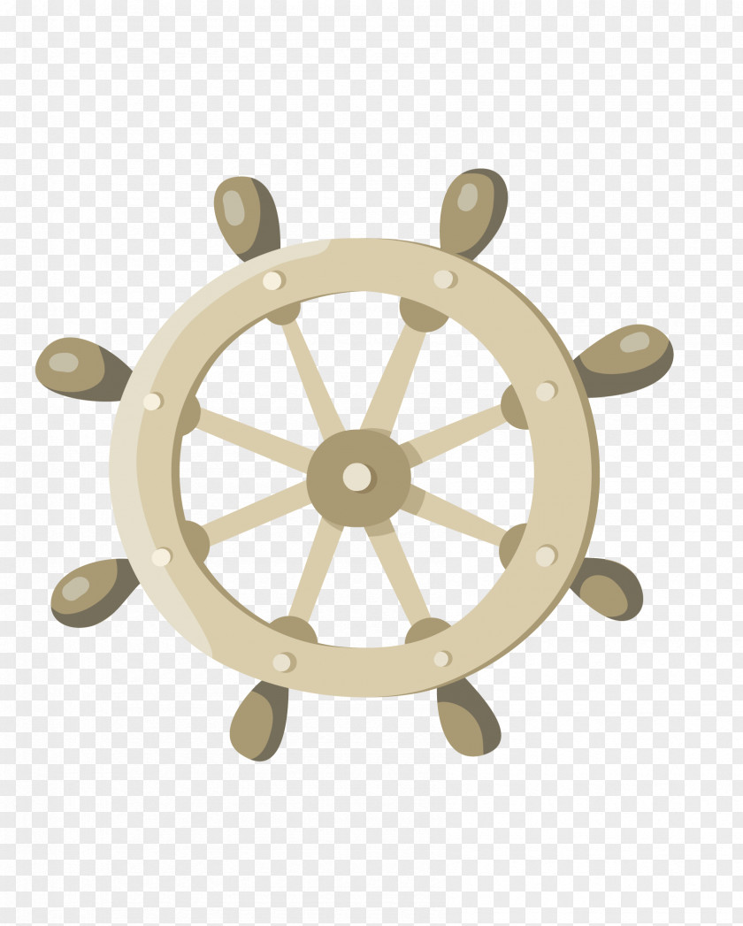 Sailing Steering Wheel Rudder Cartoon PNG