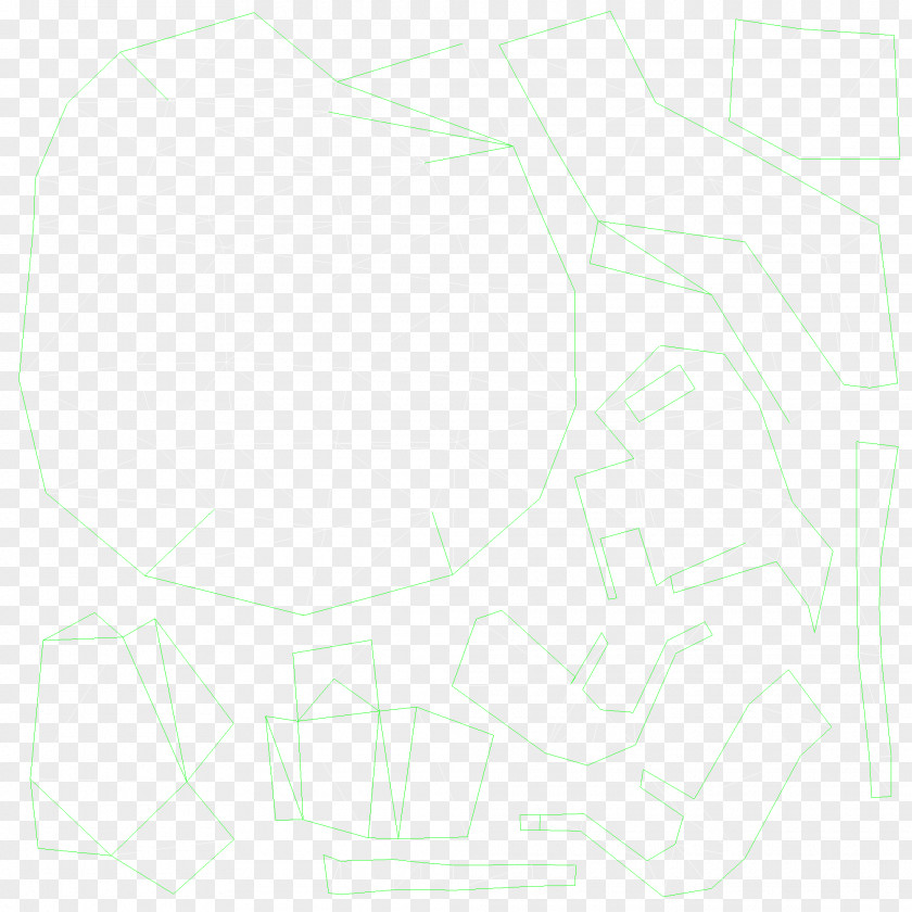 Uv Mapping Paper Line Art White Sketch PNG