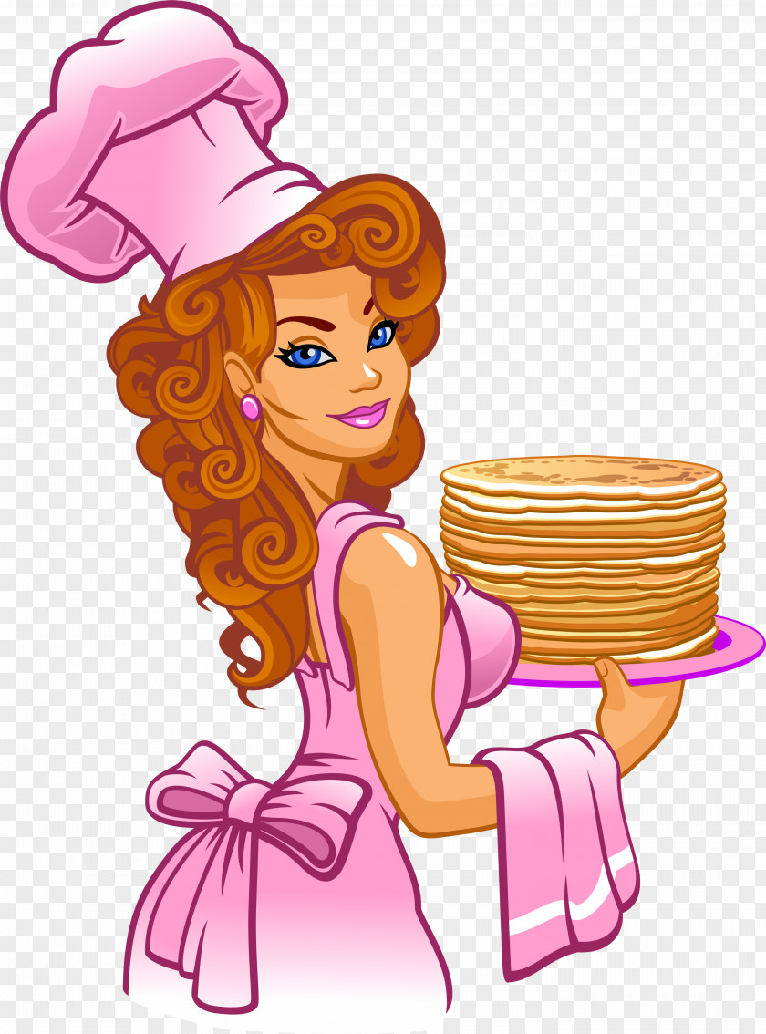 Cooking Chef Woman PNG