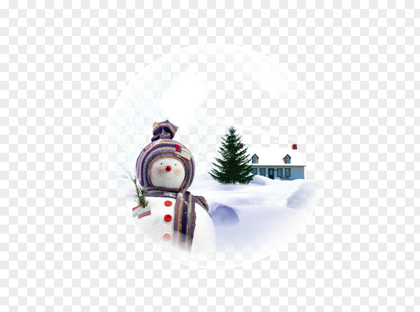 Creative Christmas Snow Download PNG