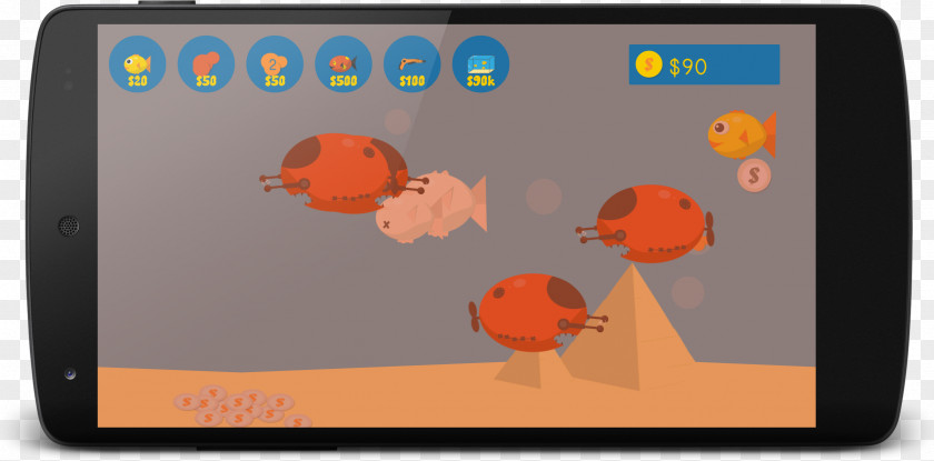 Fish Tank Aquarium Display Device Android NeuronDigital Java PNG