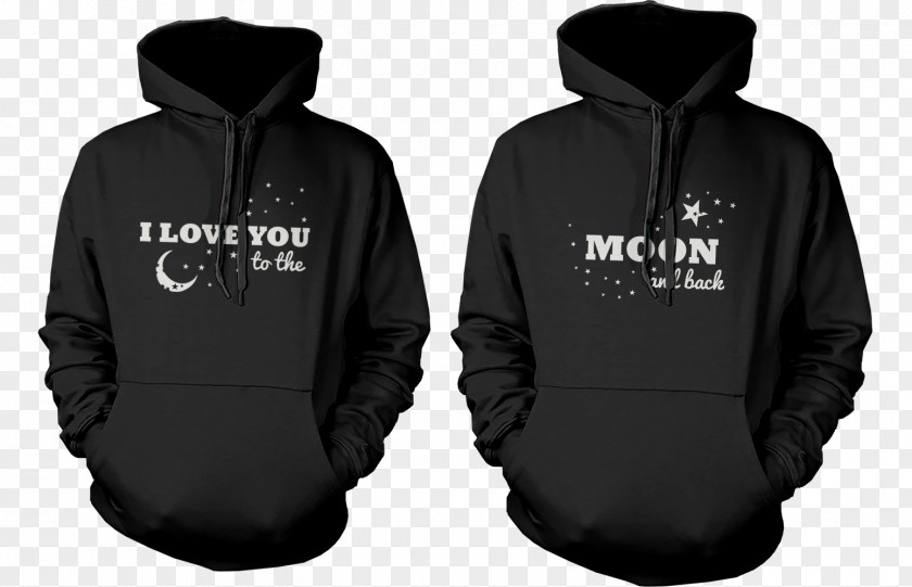 Love Couple Hoodie T-shirt Sweater Bluza Clothing PNG