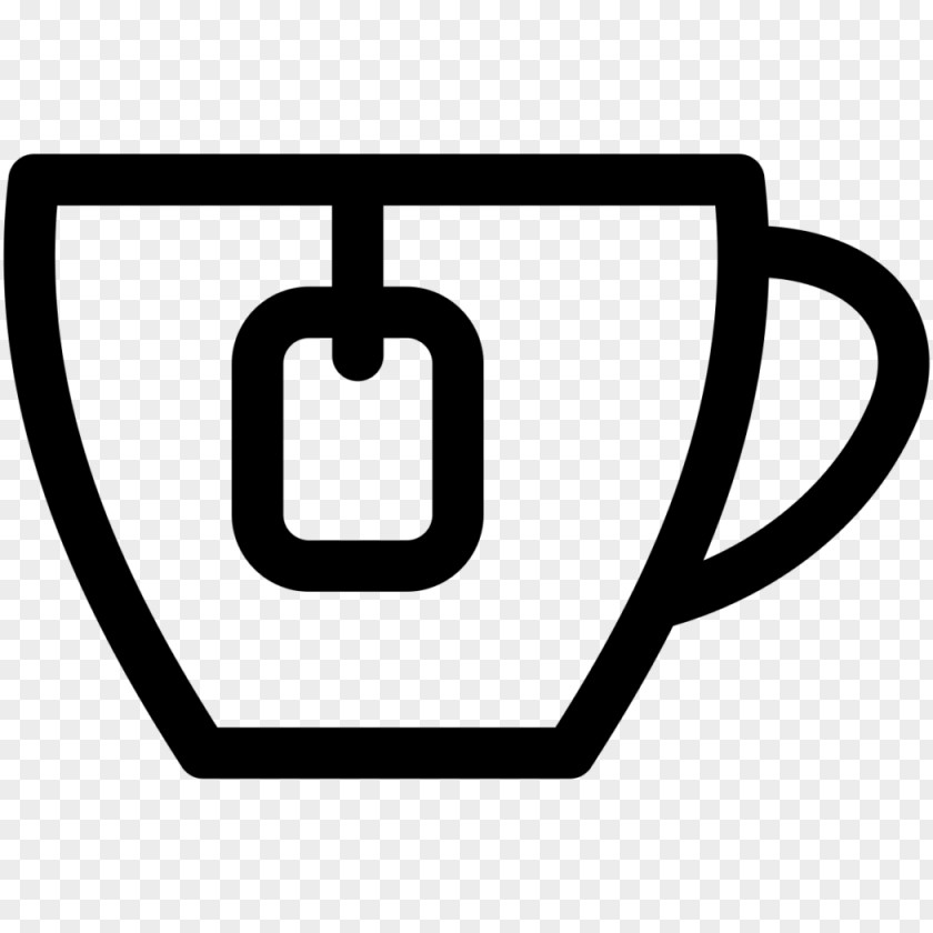 MIcon Tea Green Mug The Noun Project Black & White PNG