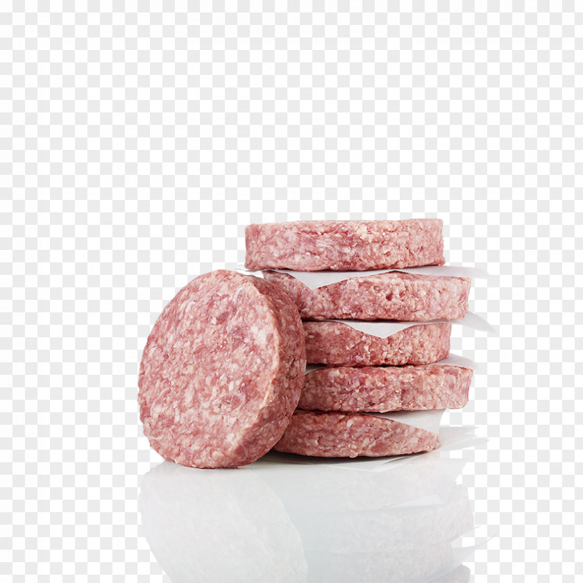 Highclass Hamburger Bacon Meat Salami Kebab PNG