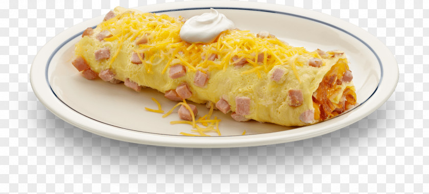 Scrambled Eggs Omelette Pancake Fajita Ham Breakfast PNG