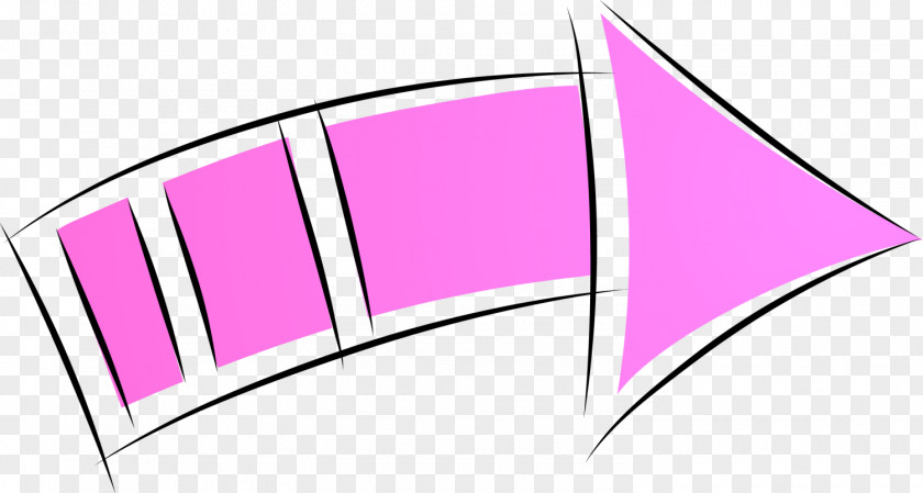 Simple Purple Arrow Clip Art PNG