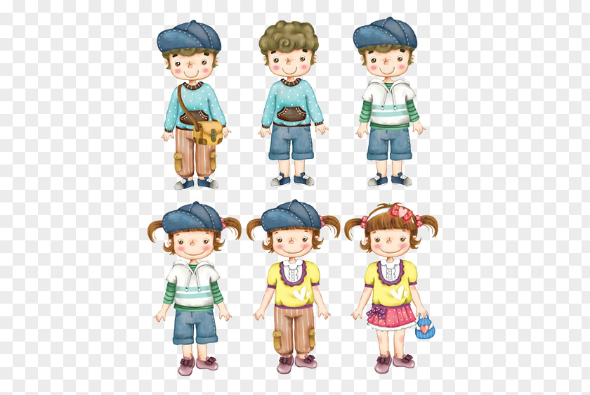 And All Kinds Of Children Child Mother Cartoon Illustration PNG