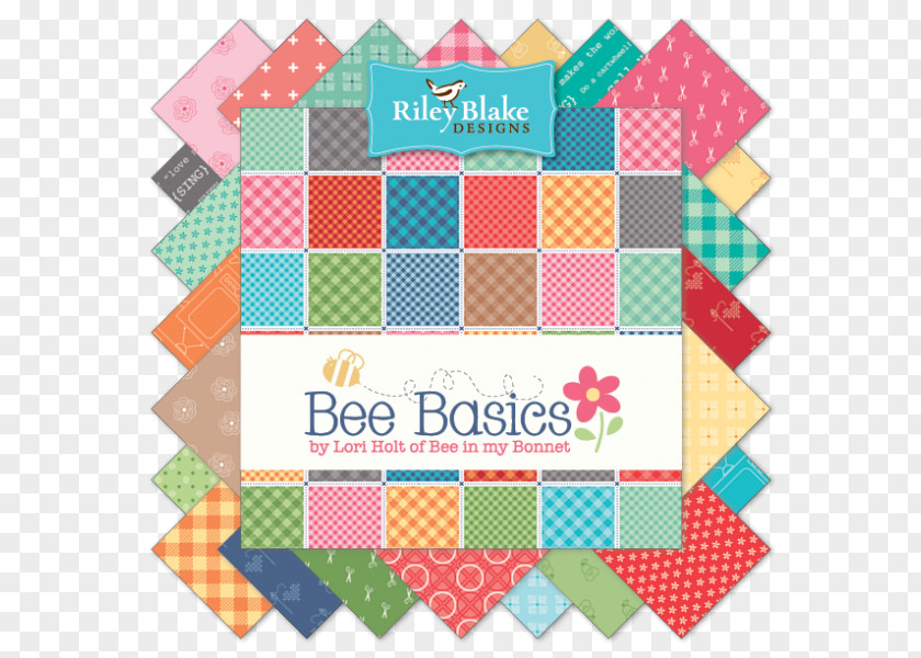 Bee Quilting Textile Riley Blake Designs Cotton PNG