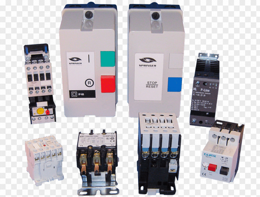 Circuit Breaker Contactor Electric Motor Electricity Electronics PNG