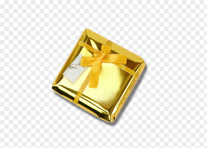 Gift Designer Gold PNG