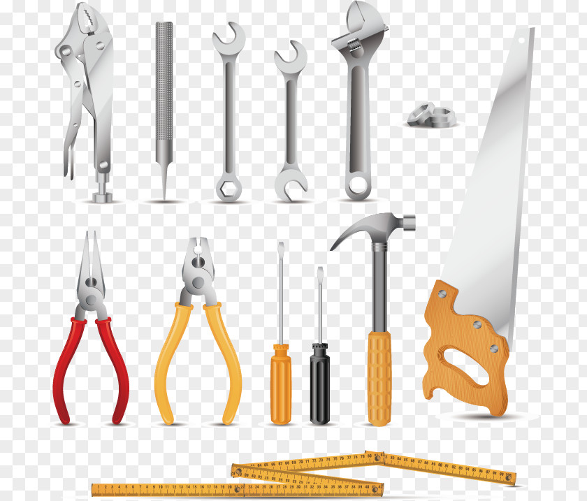 Hardware Tools Vector Hand Tool Spanners Clip Art PNG