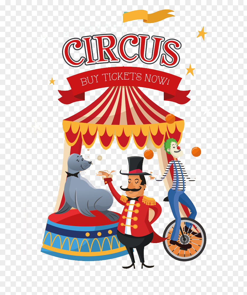 Members Circus Performance Illustration PNG