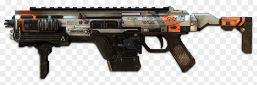 Weapon Titanfall 2 Submachine Gun Firearm PNG