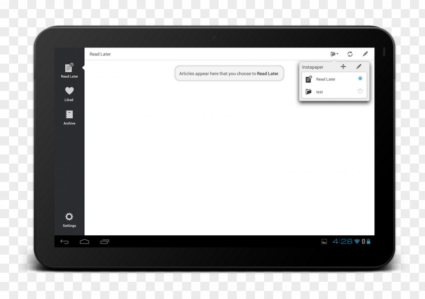 Android Tablet Computers PNG