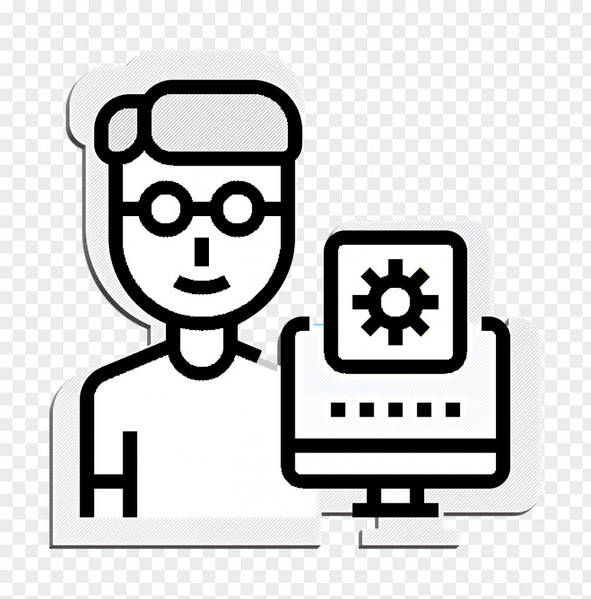 Career Icon Programmer Worker PNG