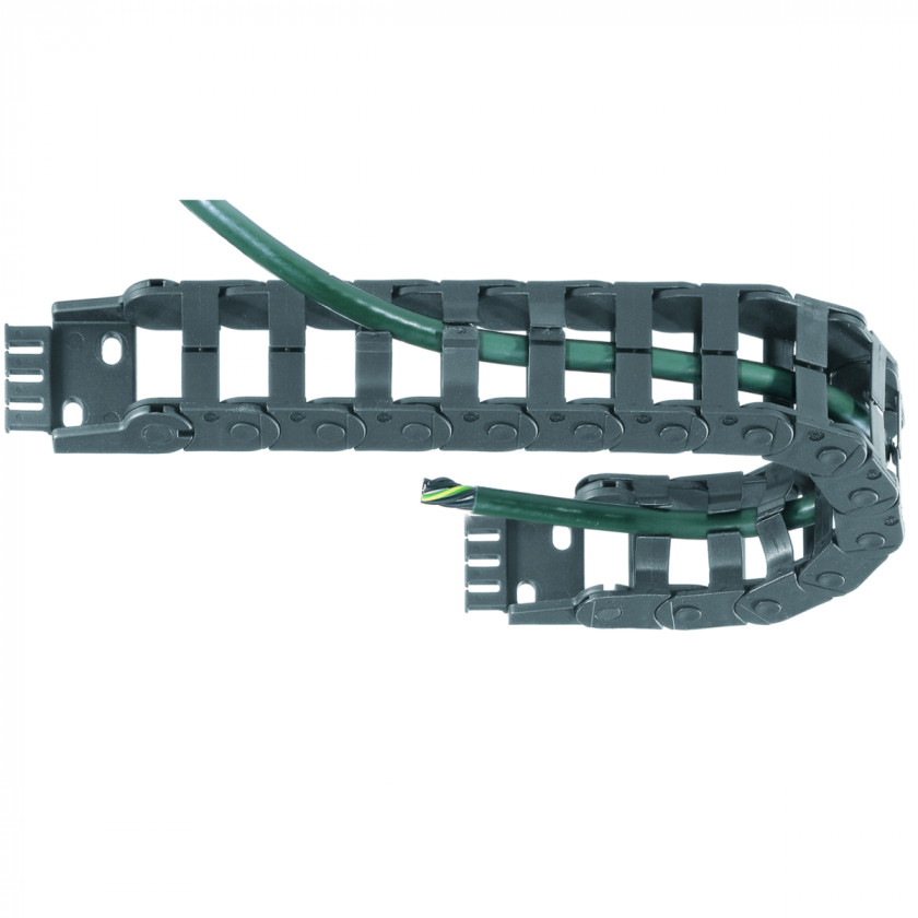 Chain Cable Igus Carrier Bend Radius Polymer Electrical PNG