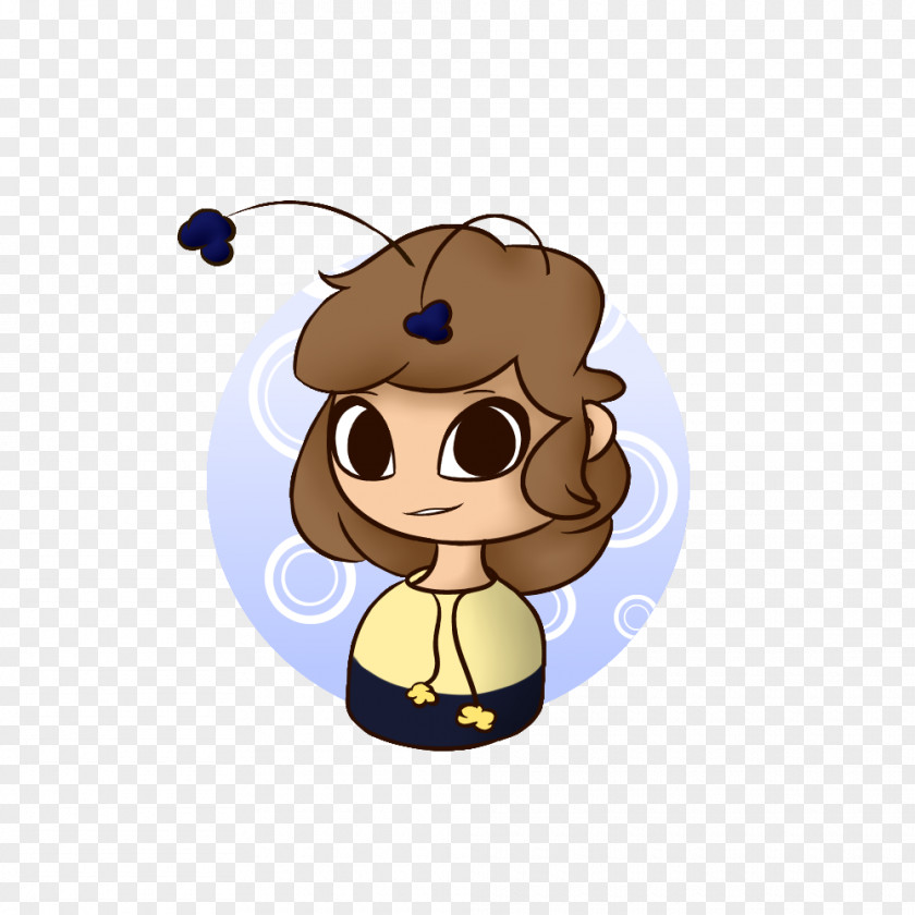 Little Bee Insect Character Clip Art PNG
