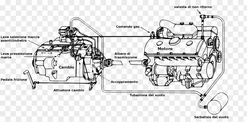 Maybach Panzer III Tank Engine Getriebe PNG