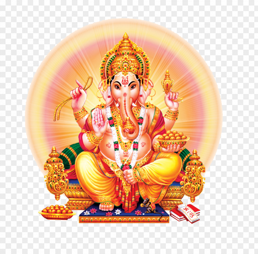 Sri Ganesh Transparent Images Shiva Ganesha Parvati Deity PNG