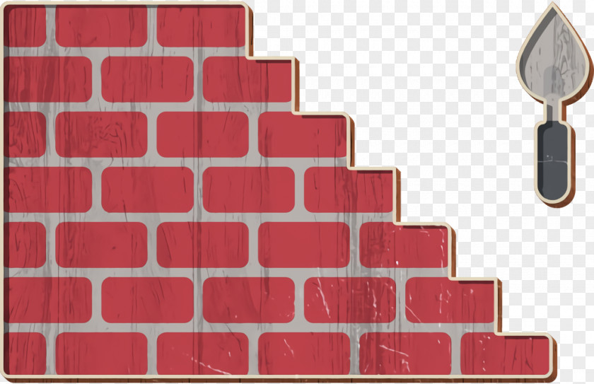Builder Icon Bricks Wall Brick PNG