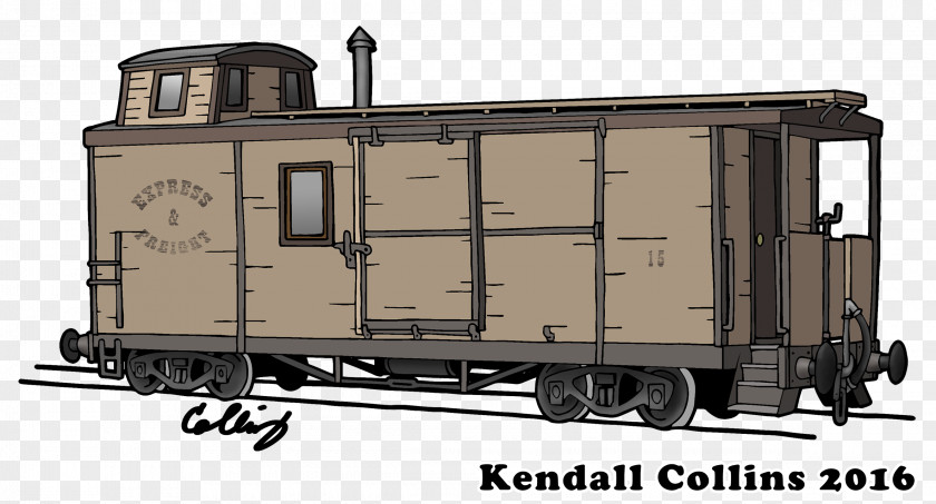 Car Goods Wagon Passenger Train Railroad PNG