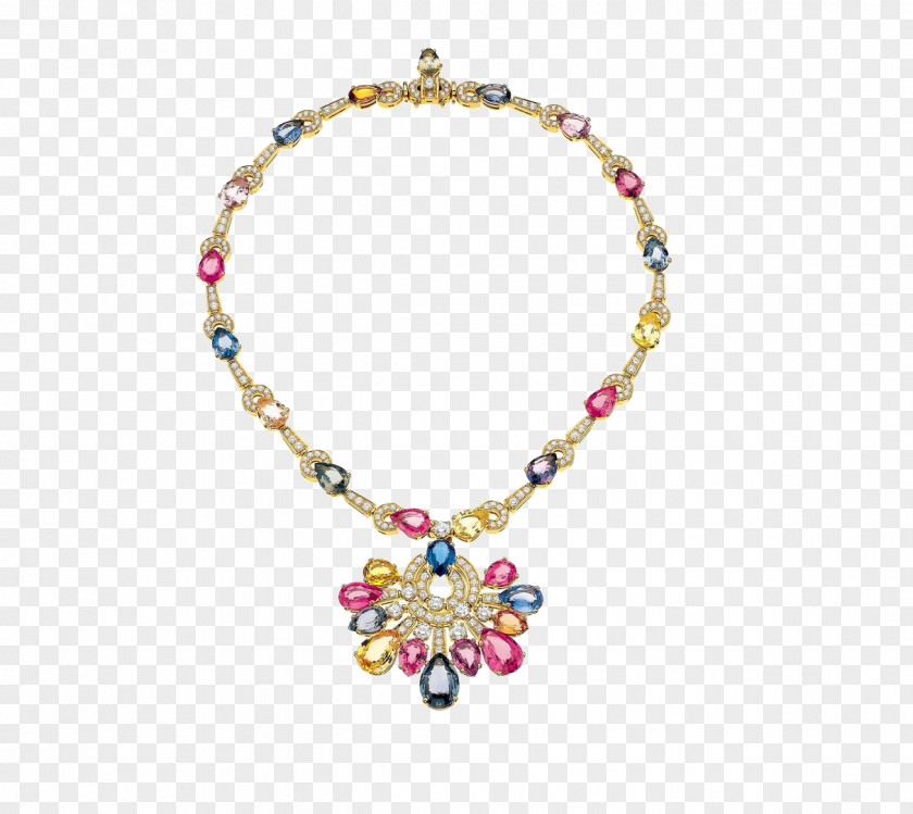 Diamond Necklace Jewellery Designer Gemstone PNG
