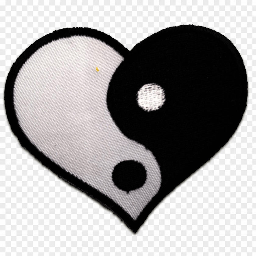 Symbol Yin And Yang Heart PNG