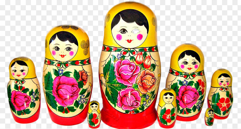 Toy Matryoshka Doll Souvenir Russian PNG