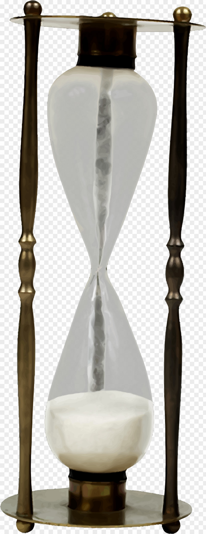 Hourglass Time England Clock PNG