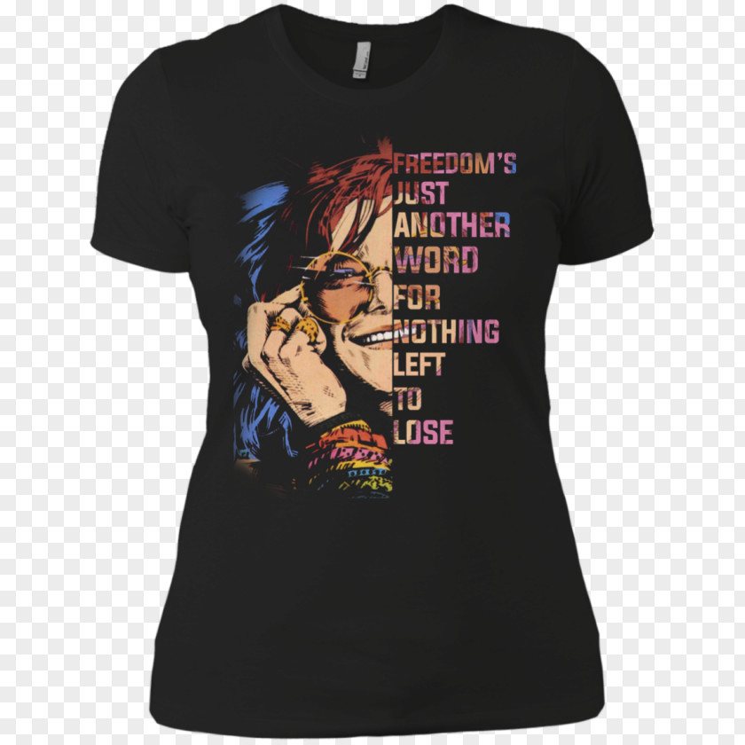 Janis Joplin T-shirt Hoodie Sleeve Clothing PNG