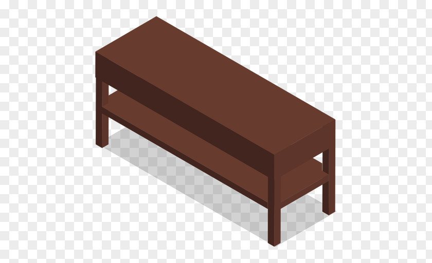 Low Table Garden Furniture PNG