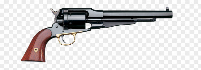 Revolver Remington Model 1858 Colt Single Action Army .45 Cartridge PNG