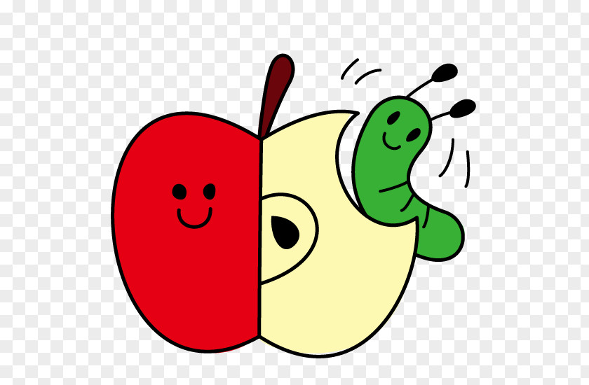 Smiley Cartoon Apple Clip Art PNG