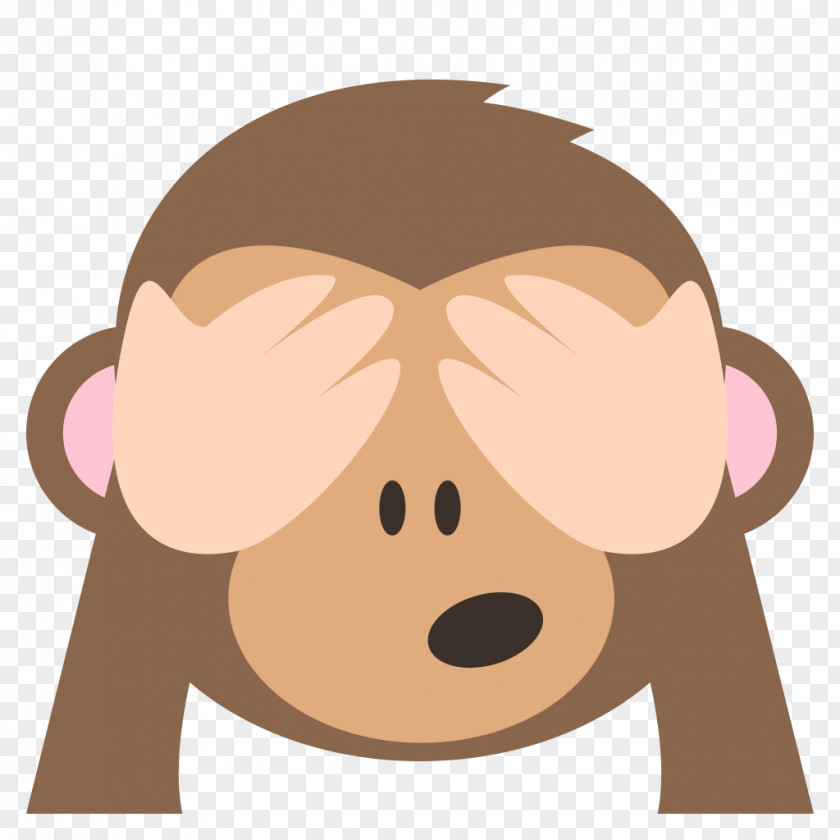 Evil Emoji Three Wise Monkeys Emoticon PNG