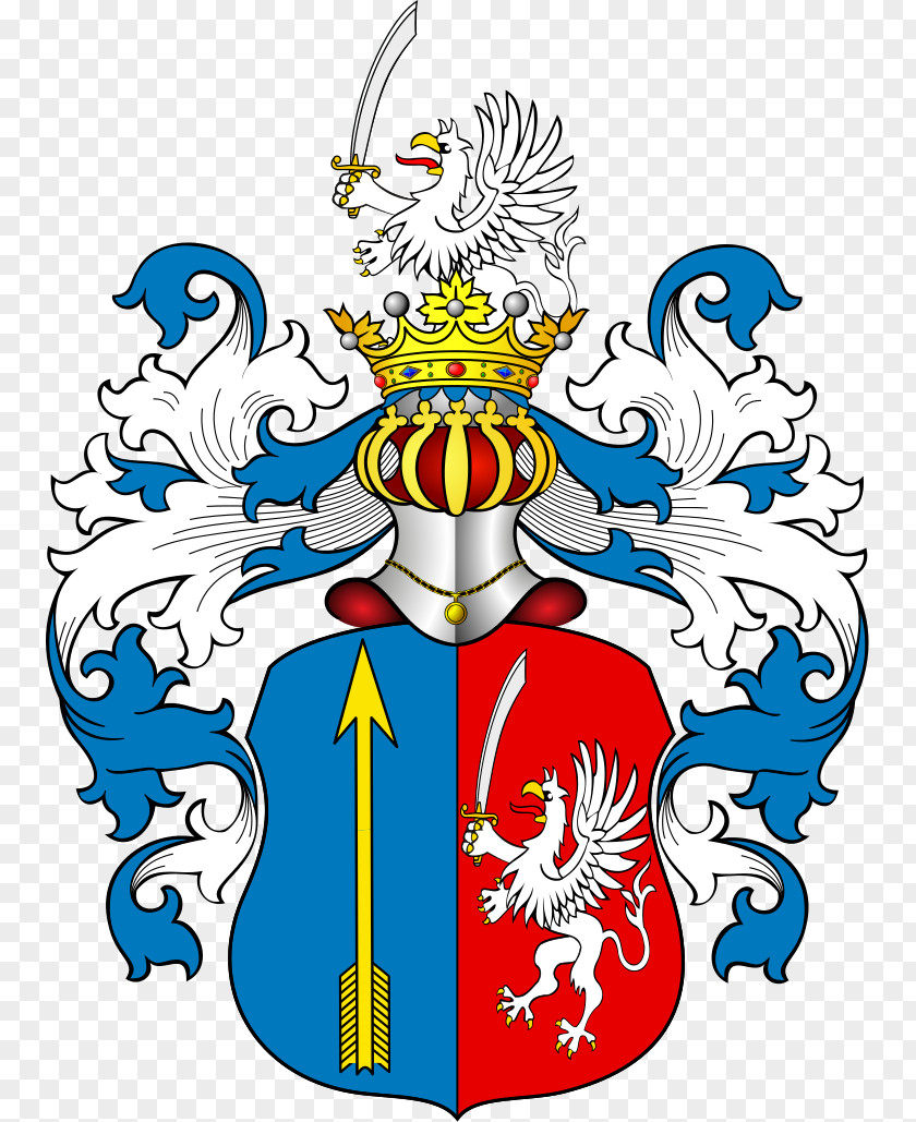 Rosaacuterio Vector Leliwa Coat Of Arms Polish Heraldry Blazon Clip Art PNG