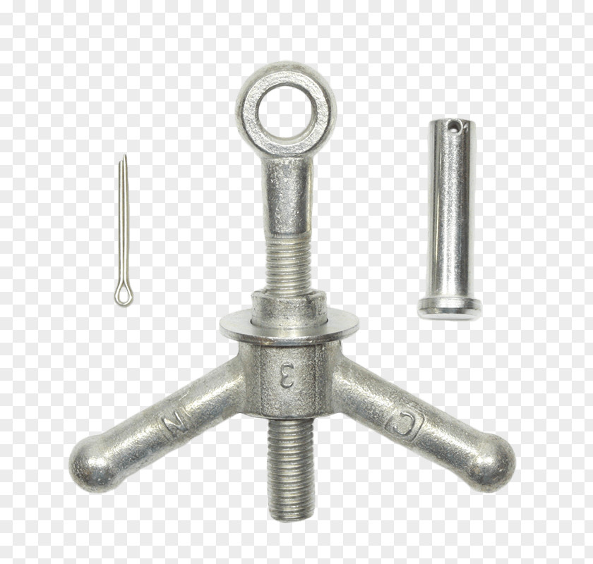 Carbon Steel Clevis Fastener Wingnut Eye Bolt PNG