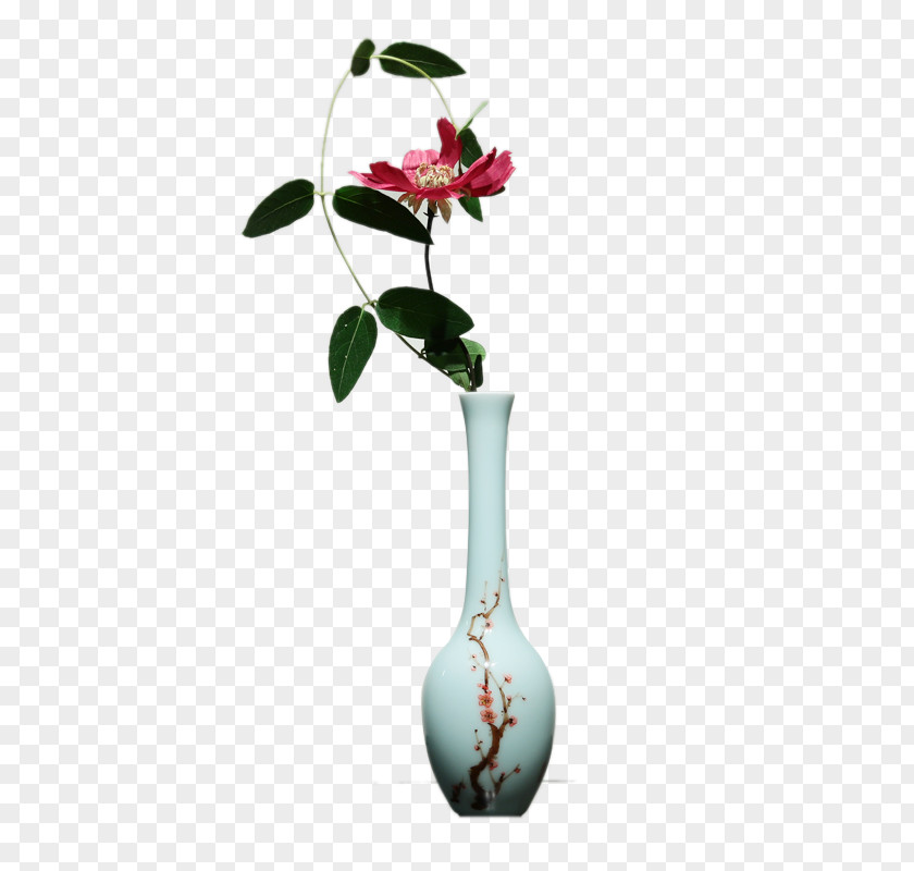 Ceramic Small Vase Flowerpot Cup Jingdezhen Porcelain PNG