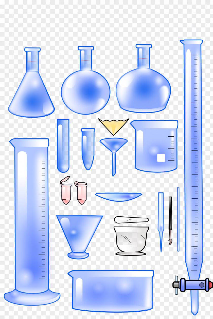 Chemistry Laboratory Glassware PNG