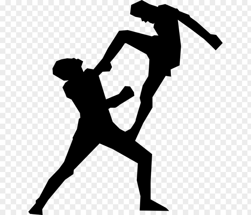 Dancer Athletic Dance Move Silhouette PNG