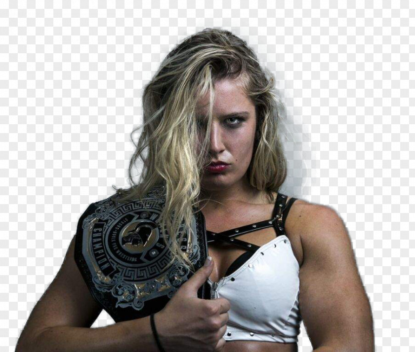 Hurricane Toni Storm Professional Wrestling Progress Westside Xtreme Women's Championship PNG