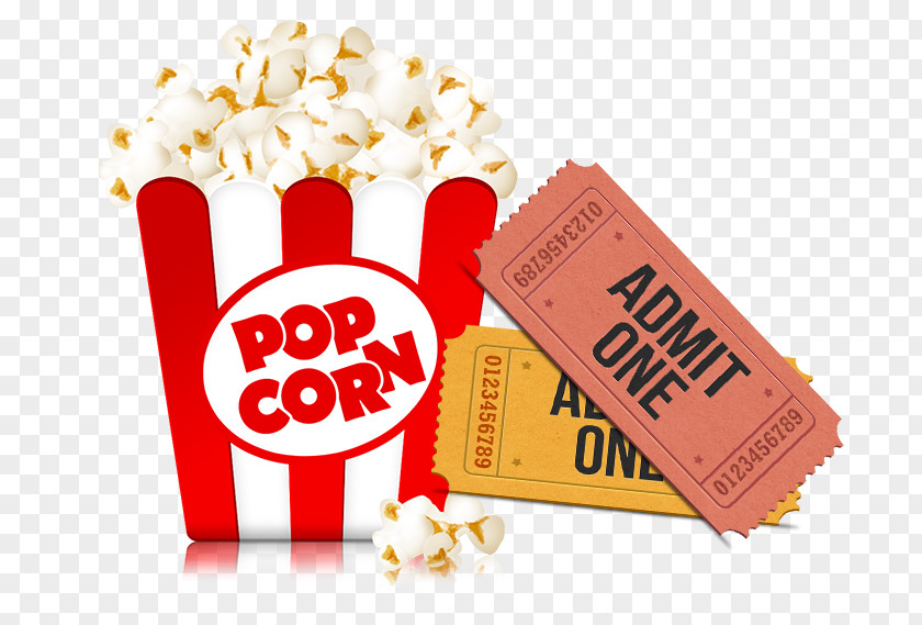 Film And Popcorn Cinema Art Snack PNG