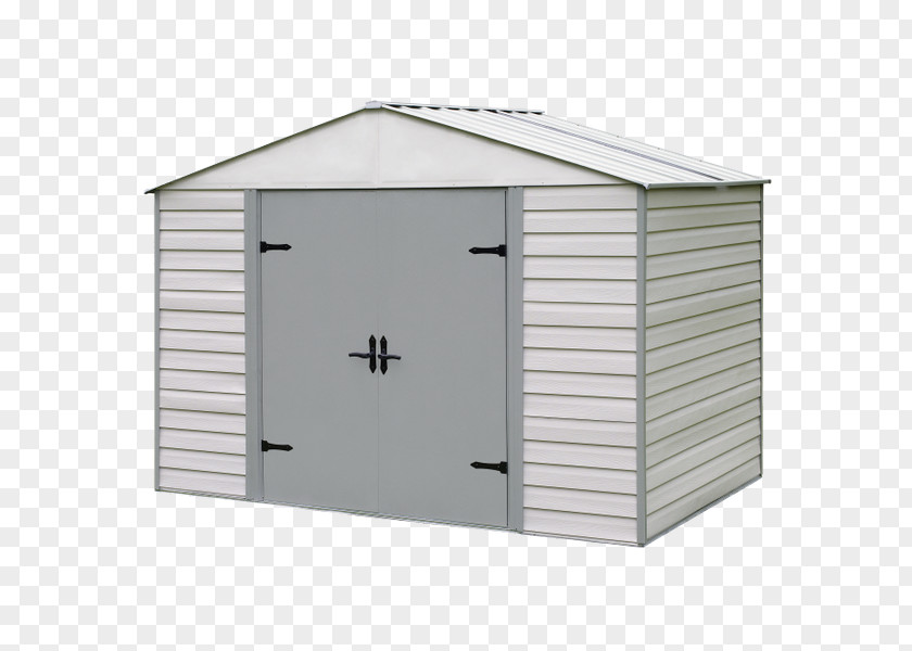 Garden Shed Craftsman Vinyl-Coated Steel Lawn Mowers Vertical Storage PNG