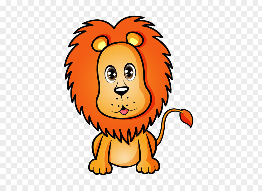Lion Cartoon Tiger PNG